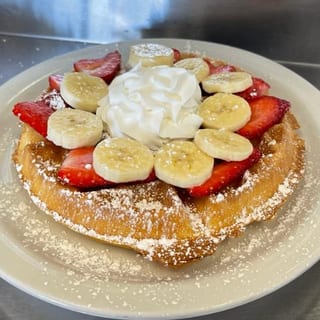 Strawberry Banana Waffle