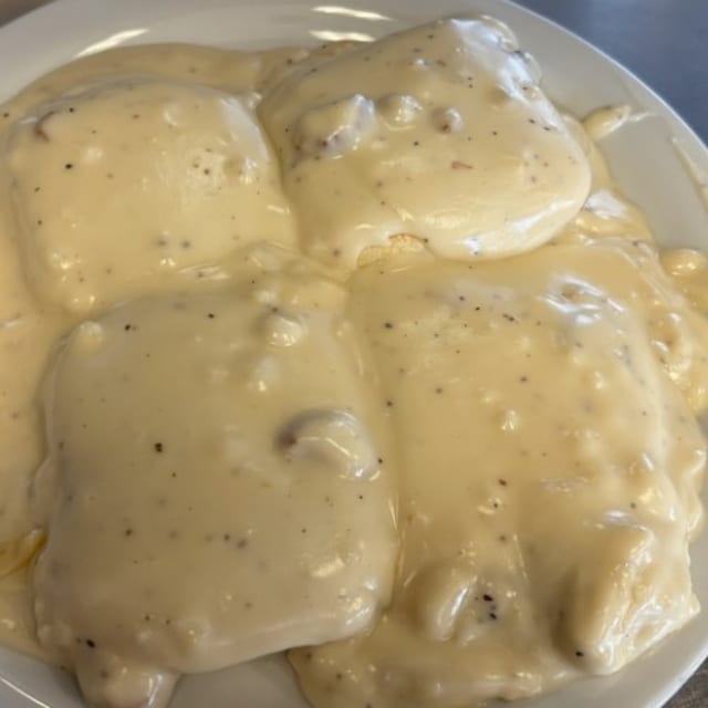 Full Biscuit and Gravy.